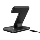Bakeey 3in1 Breathing Light 15W Qi Fast Charging Wireless Charger Dock for IPhone 11 Watch Xiaomi 9T Mi9 Pro HUAWEI P30Pro Samsung S10+