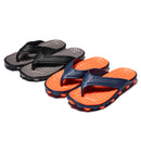 Men's Casual Sports Slippers Non-Slip Breathable Beach Bath Sandals Soft Flat Slippers