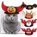 Pet Hat Dog Halloween Christmas Headgear Cat Funny Headwear Supplies