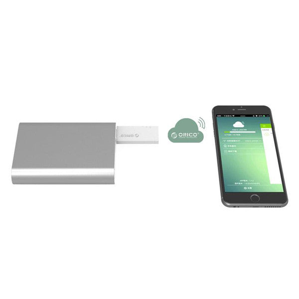 Original ORICO TUW11-32-WH USB Wireless WiFi Storage Extension Flash Drive U Disk