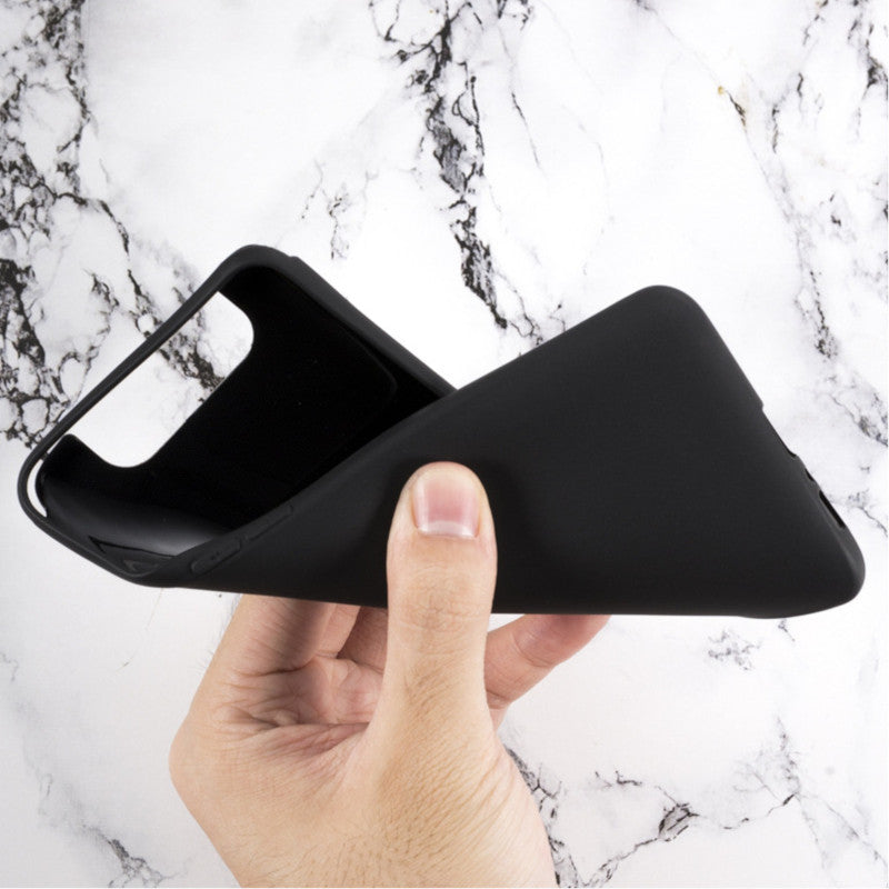 Bakeey Frosted Shockproof Soft TPU Protective Case for Samsung Galaxy A80 2019-Black