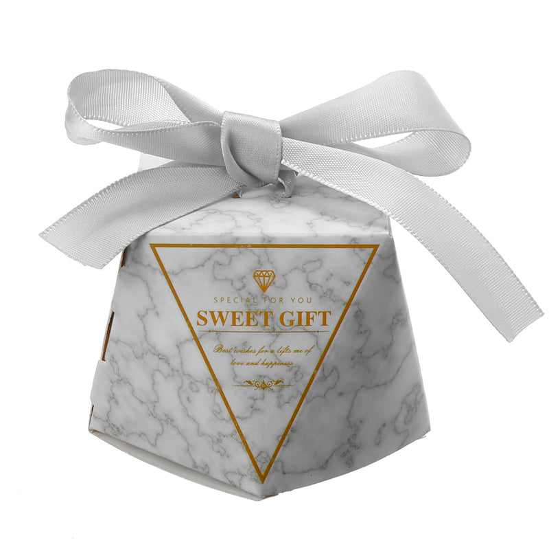 20/50Pcs Creative Pink Candy Boxes Wedding Favors Gifts Box Party Supplies