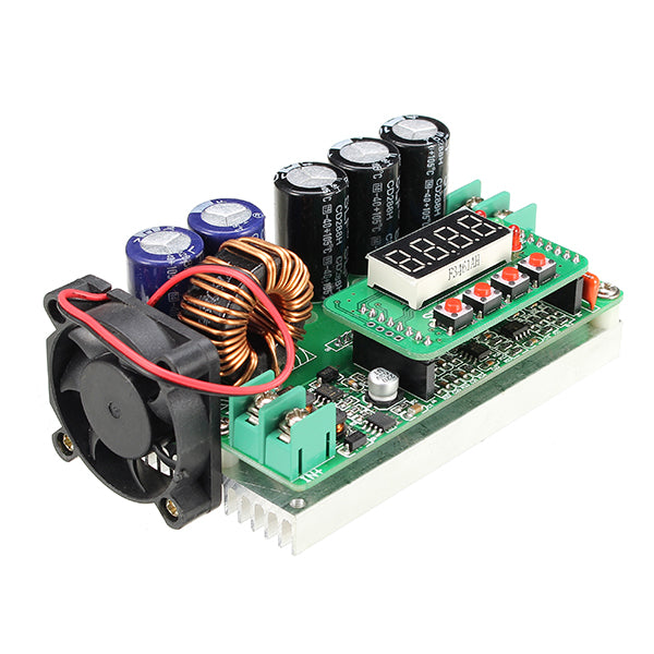 600W Digital Control DC-DC Adjustable Step Up Module Constant Voltage Current Solar Charging