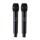 UW-01 UHF Wireless Microphone System Handheld LED Mic with Receiver