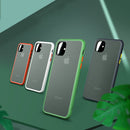 CAFELE Shockproof Anti-fingerprint Ultra-thin Frosted Soft Silicon Edge+Hard PC Translucent Protective Case for iPhone 11 Pro 5.8 inch