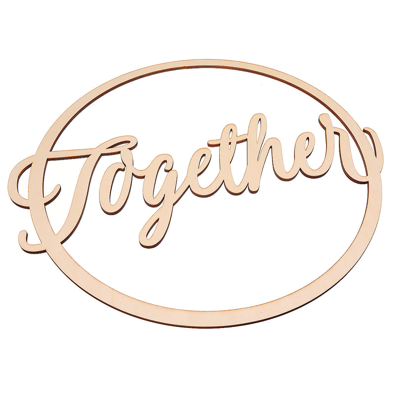 2Pcs Wedding Chair Signs Decorative Wooden Pendants Groom Bride Party Decorations