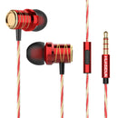 Bakeey P20 Metal Super Bass Music Earphone Gaming In-ear Headphones with Mic