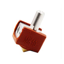 MK10 Coffee Color Silicone Protective Case + 0.4mm Nozzle + Heating Block DIY Kit for 3D Printer