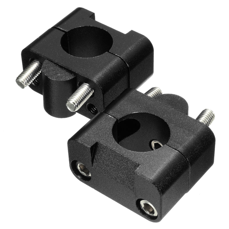 1 1/8" 28mm CNC Handlebar Fat Bar Riser Mount Clamp Adaptor for Pit Dirt Motorcycle