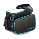 WHEEL UP 6.2 Inch Waterproof Bike Touch Screen Bag Front Frame Top Cell Phone Bicycle Case for iPhon