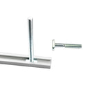Drillpro 300-1220mm T-track T-slot Miter Track Jig T Screw Fixture Slot 19x9.5mm For Table Saw Router Table Woodworking Tool