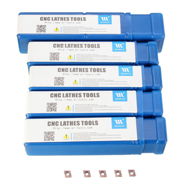 5pcs SCLCR 6/7/8/10/12mm Lathe Boring Bar Tunring Tool With 5pcs CCMT0602 Insert
