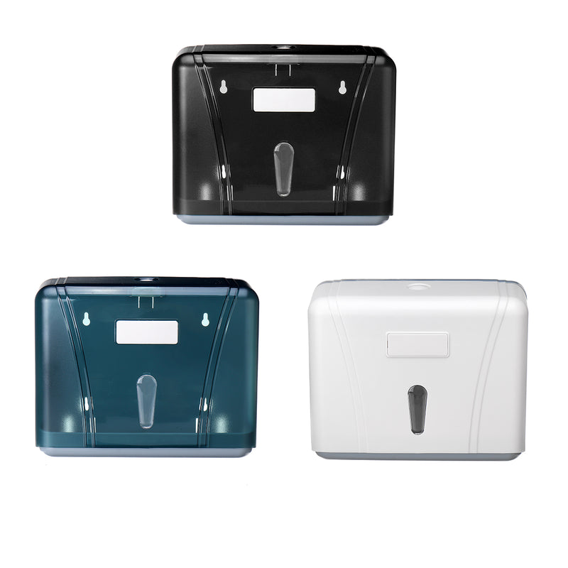 Wall Mounted Toilet Hand Paper Dispenser Towel Tissue Box Holder Bathroom Kit