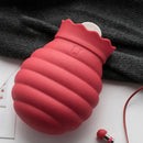 Xiaomi 313/620ml Hot Water Bag Microwave Heating Silicone Bottle Winter Heater With Knitted Cover