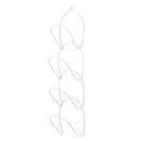 Multifunctional Travel Home Hooks Rack Iron Storage Rack Portable Outdoor Indoor Closet Hanger