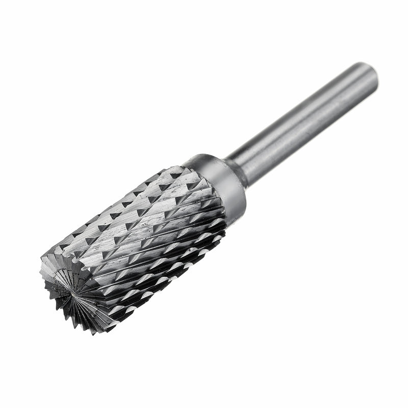 5pcs 6-14mm Tungsten Carbide Rotary Burr Die Grinder Drill Bits Set for Woodworking