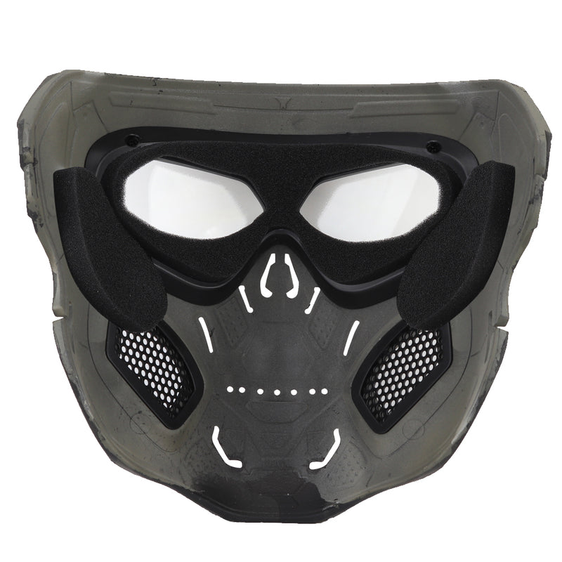 WoSporT Halloween Mask Party Game Skull Tactical Fast Helmet Paintball Airsoft Camouflage