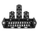 Auto Car Boat 10 Way Circuit Standard Blade Fuse Box Block Holder Set 12V 80A