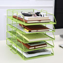 Creative Single Layer File Holder Files Rack Stackable Multi-layer Storage bookshelf Desktop Organizer