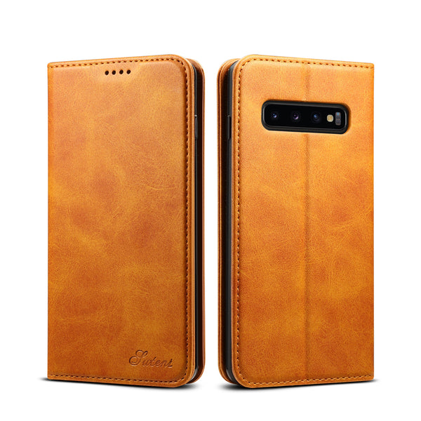 Bakeey Magnetic Flip Protective Case For Samsung Galaxy S10 6.1 Inch Wallet Card Slot Kicktand Cover