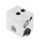 BP6 Sliver Aluminum Heating Block M6 Screw Thread for 3D Printer