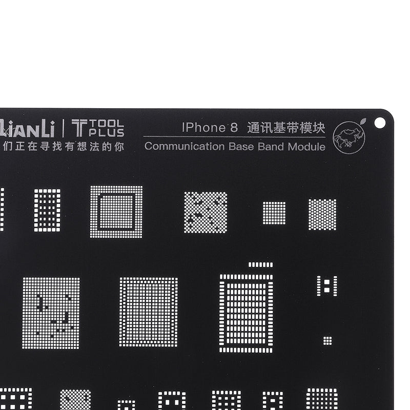 BGA Stencil Communication Baseband Module BGA Reballing Stencil Repair Tool for iPhone 5 5S 6 6S 7G 7Plus 8 8P
