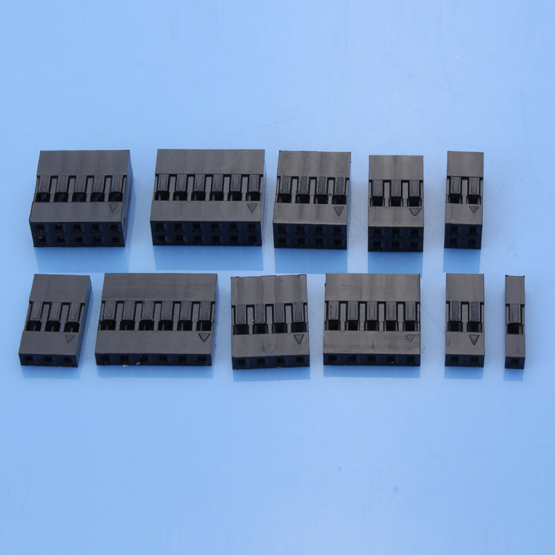 620Pcs 2.54mm Dupont Jumper Connector Terminal Connector Compatible Wire Gauge 18-26AWG Housing Kit