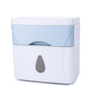 21.5*11.9*13.3cm Creative Plastic Bath Wall Mounted Paper Shelf Holder Storage Box Toilet Tissue Dispenser