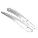 Pair Chrome Wind Shield Side Trim For Harley Road Glide FLTRU FLTRX 2015-2017