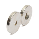 2pcs N35 30mm x 5mm Strong Countersunk Magnets 5mm Hole Rare Earth Neodymium Magnets