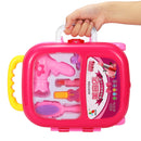 24Pcs/Set Pretend Makeup Play Set Kids Toys For Girls Hair Dryer Beauty Fashion