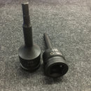 Machifit 1/2 Inch H5-H19 CR-MO Hexagon Pneumatic Screwdriver Bit Set Pneumatic Sleeve Tool Accessories