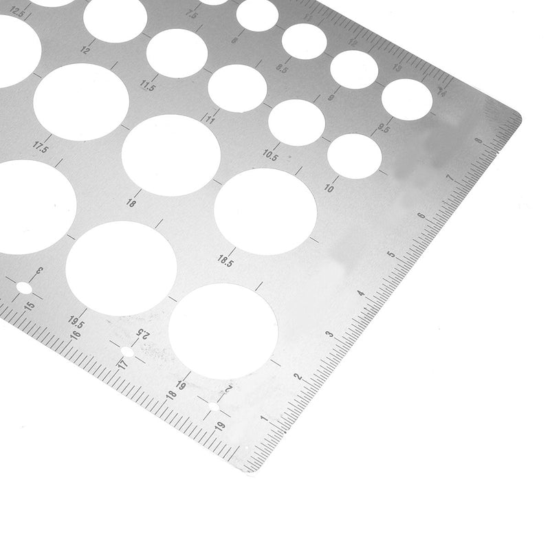 200x90mm Number Shape Metal Masking Sheet Cover Paper Cutting Template Modeling Tool