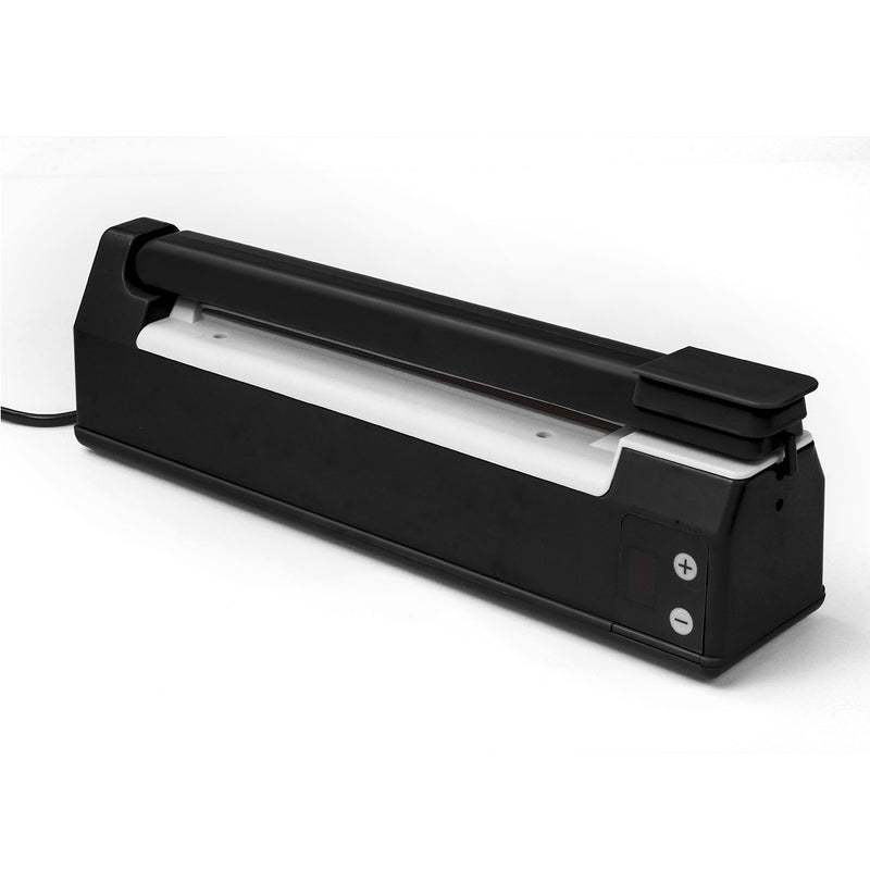 LED 220V Manual Impulse Heater Manual Hand Sealer Heat Sealing Machine Poly Tubing Plastic Bag Sealer