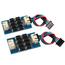 1x Upgraded Long-Distance Remote Metal Extruder + 1x 1m PETG Tube + 4x Leveling Spring + 2x Heating Block Silicone Cover + 2x Stepper Motor Shock Absorber + 2x TL-Smoother Addon Module for 3D Printer