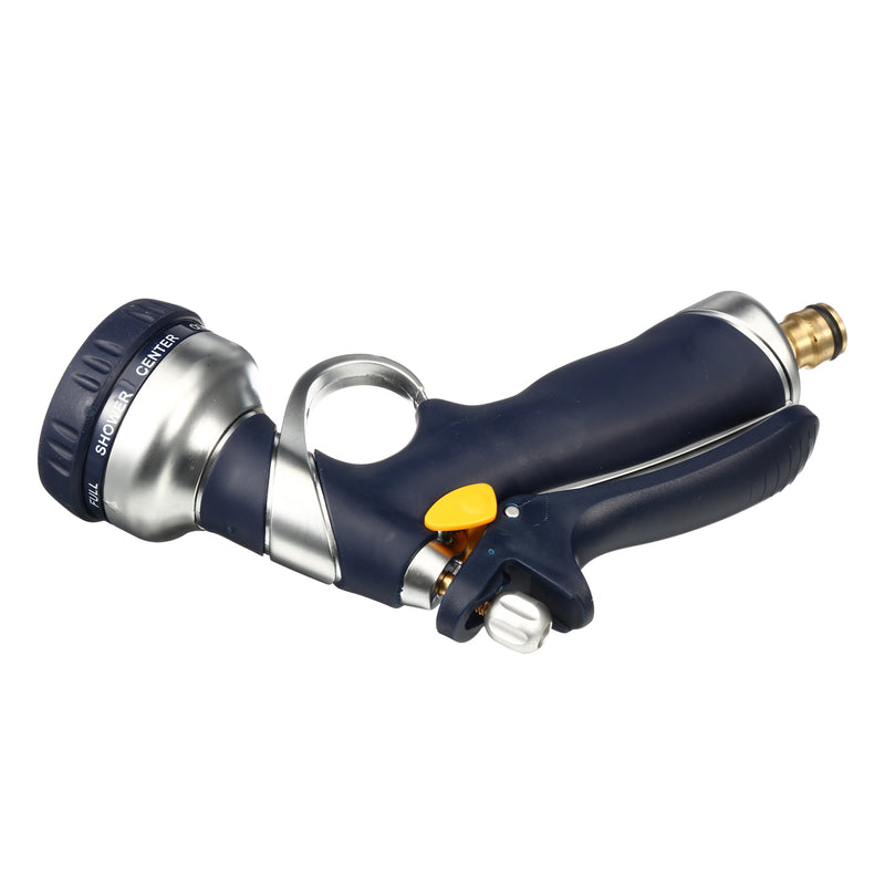 Zinc Alloy 8 Mode Hose Nozzle Car Washing Garden Tool High Pressure Washer Water Sprayer
