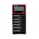 HXY-H6 6 Slot LCD Screen Smart Adjustable Charger 18650 17500 AA Li-ion / Ni-mh Battery Charger