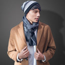 Xiaomi 90Fen Striped Double Sided Cold Cap Warm Microfiber Without Pilling Muti Occasions