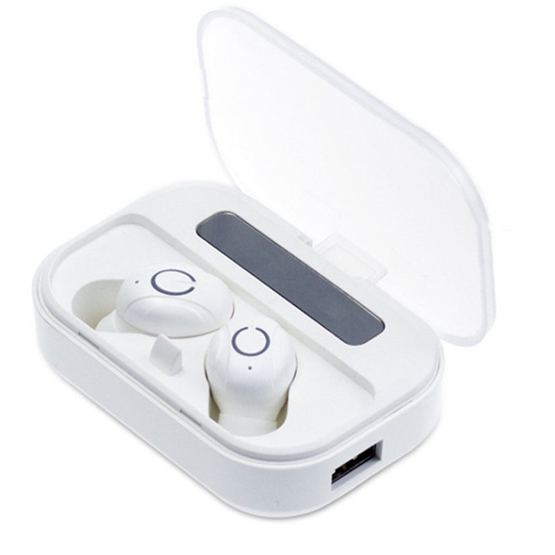 TWS bluetooth 5.0 Earphone Wireless Earbuds 4000mAH Power Bank Stereo Headphone with Mic for iPhone Xiaomi Huawei