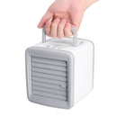 5V USB Portable Mini Air Conditioning Fan Silent Humidifier 7 Color LED Cooler Cooling System