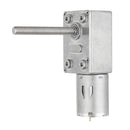 Machifit JGY370 50mm-M6 Screw Worm Gear Motor DC 6/12/24V 150RPM Self-locking Reduction Gear Motor