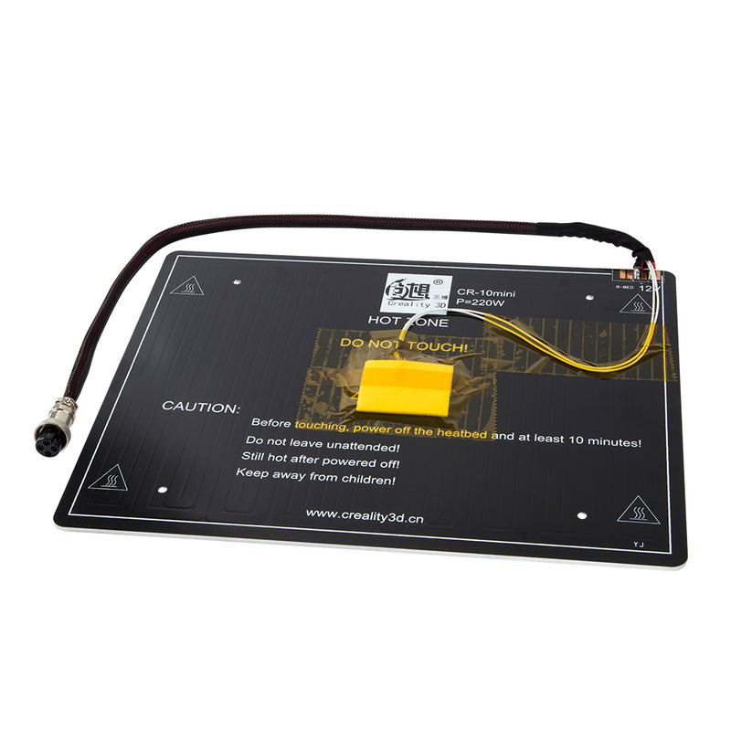 Creality 3D 12V 220W 305*235*3mm Aluminum Heated Bed Hot Bed Kit With Installed Cable For CR-10 Mini 3D Printer Part