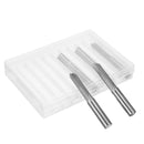 5pcs 6x22mm Double Flute Straight Slot CNC Router Bits Set Milling Cutter