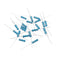 60pcs 2W Metal Film Resistor Resistance 1% 330 ohm Resistor