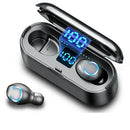 F9-8 TWS Wireless Earbuds bluetooth 5.0 Earphone HiFi Stereo 3500mAh Power Bank IPX7 Waterproof Headphone with Mic for iPhone Xiaomi