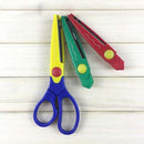 M&G 91408 Lace Scissors Hand-Crafted Set With Wavy Pattern Removable Head
