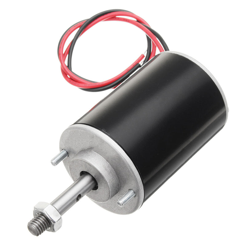 12/24V 30W High Speed Permanent Magnet Mute Metal DC Motor CW/CCW For DIY Generator