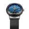 TEVISE 9017 Date Display Automatic Mechanical Watch Full Steel Mesh Stainless Steel Men Watch