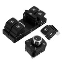 Car Styling Chrome Mirror Switches Fit For Volkswagen /VW CC /TIGUAN /PASSAT B6 B7 /GOLF 5 6 MK5 MK6 /JETTA 5