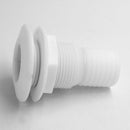 Marine Boat Plastic Thru-Hull Bilge Pump Plumbing Fitting for 2 Inch Hose